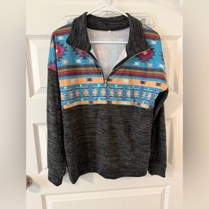 Women’s Multicolor Patterned Sweater
